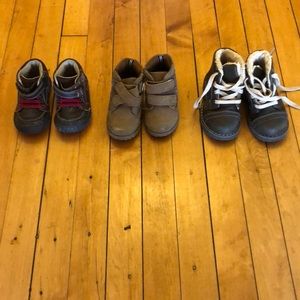 Three-pair size 5/6 toddler boot.